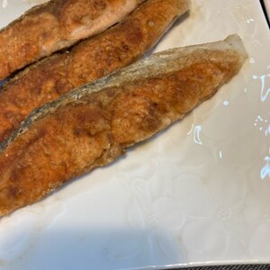 銀鮭のガーリック塩バター焼き